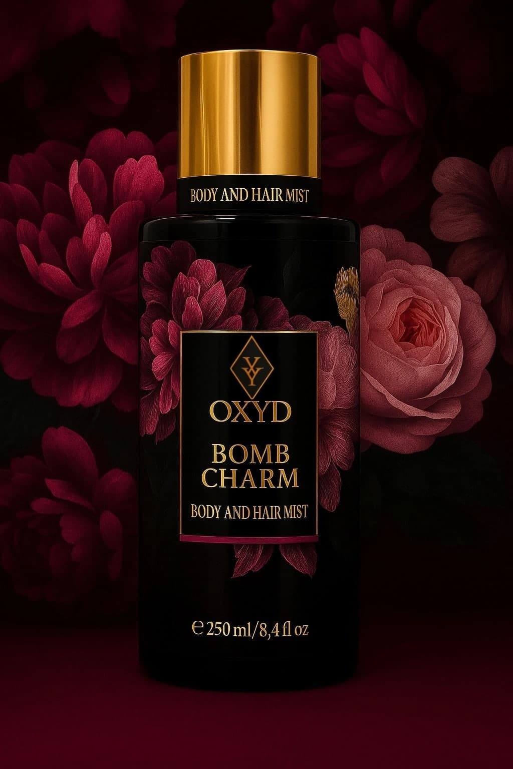 Bomb Charm - Tělový a vlasový sprej 250 ml, barva 250 ml