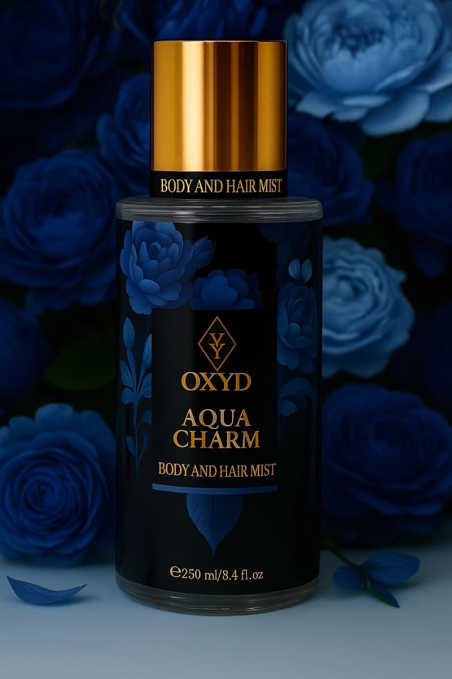 Aqua Charm – Tělový a vlasový sprej 250 ml, barva 250 ml